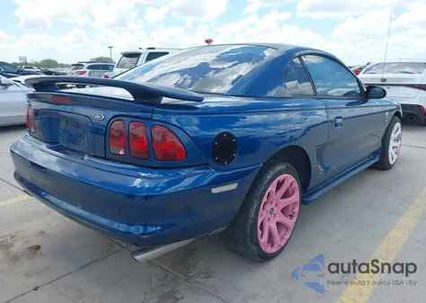 1998 Ford Mustang из США, поврежденный, VIN 1FAFP4049WF267746